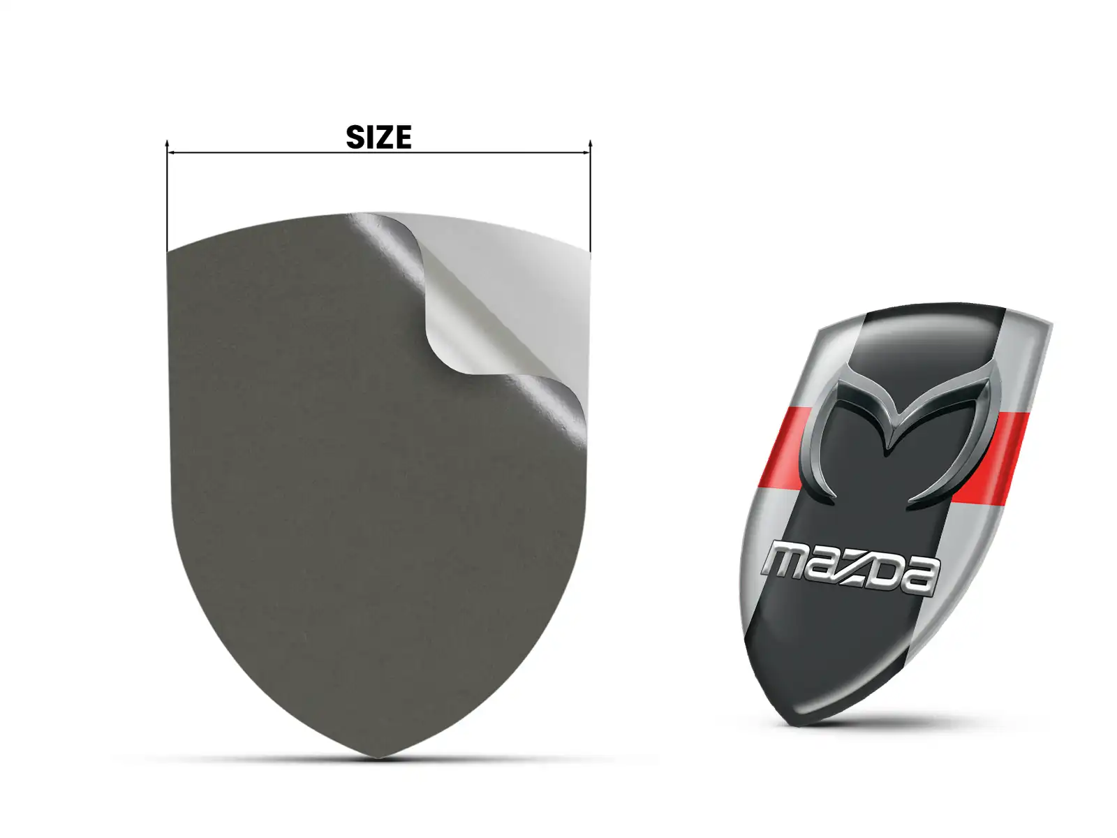 Mazda Adesivi Permanenti Durevoli Di Pregio Professionali